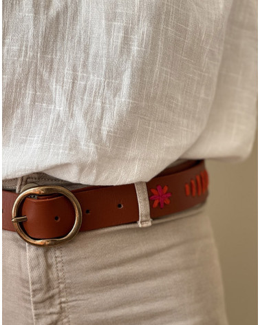 CEINTURE NIDA ORANGE