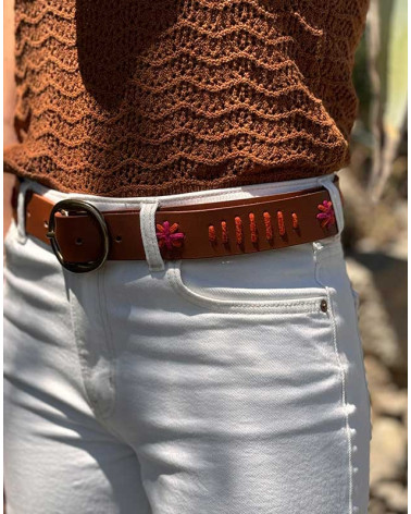 CEINTURE NIDA ORANGE